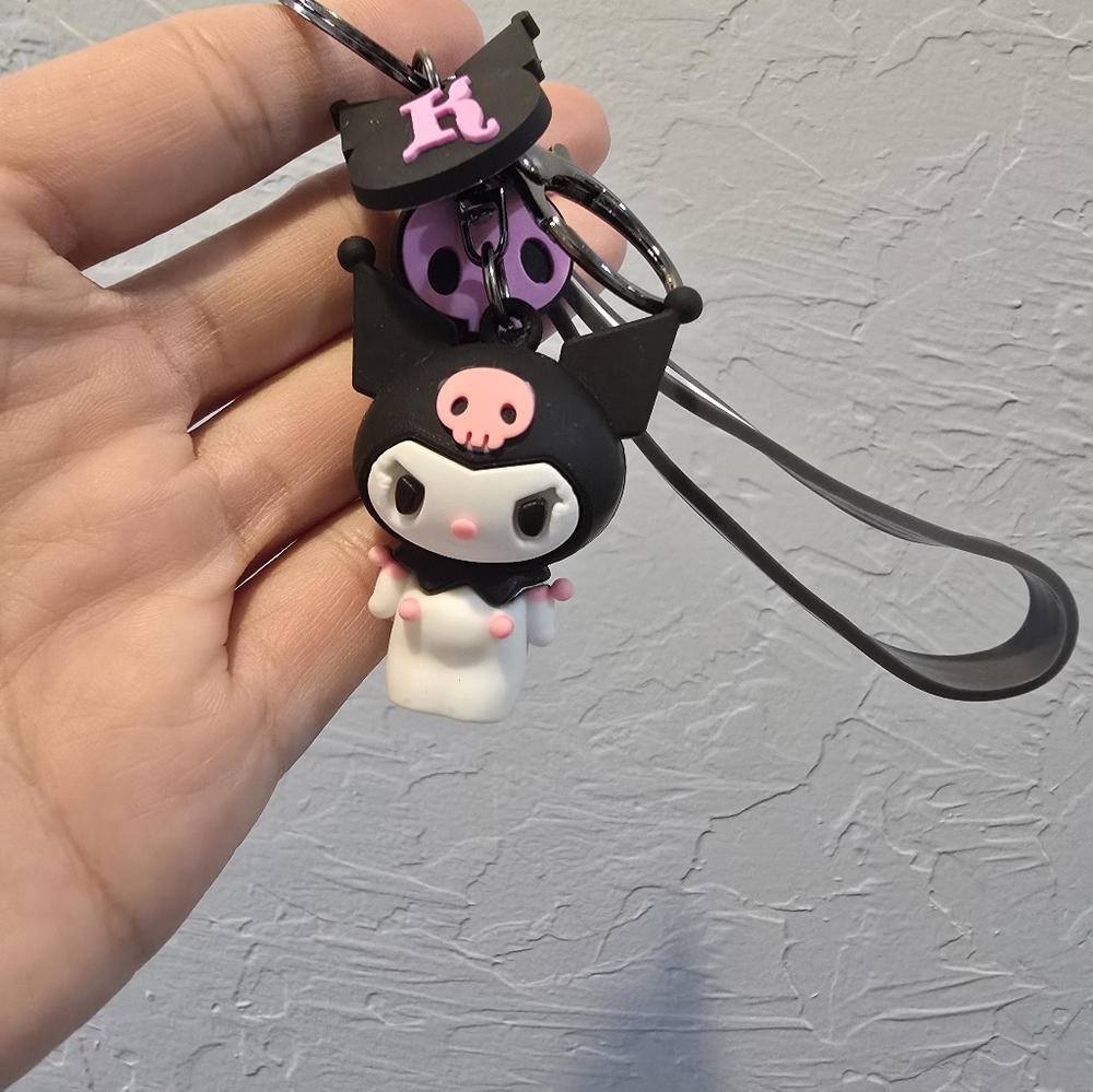 Kuromi Keychain‎